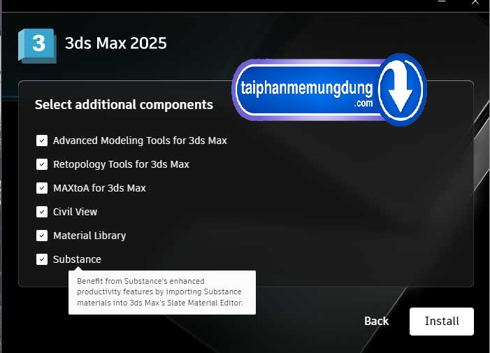 AutoDesk 3Ds Max 2025 tính năng mới