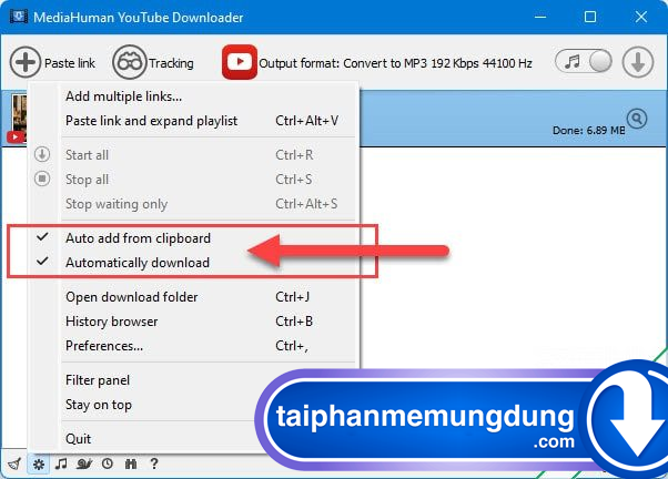 phần mềm hỗ trợ tải video/audio